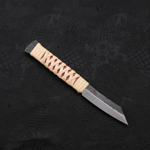 Higonokami Kogatana-Typ Aogami Kurouchi 65mm-[Musashi]-[Japan-Küchenmesser]