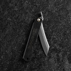 Higonokami Stahl 100mm Schwarz-[Musashi]-[Japan-Küchenmesser]