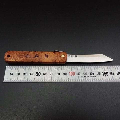 Higonokami VG-10 100mm Karin (3.9”)-[Musashi]-[Japanese-Kitchen-Knives]