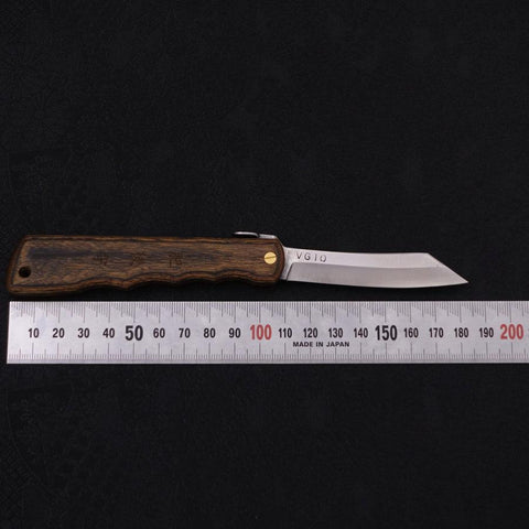 Higonokami VG-10 80mm Walnussholz-[Musashi]-[Japan-Küchenmesser]