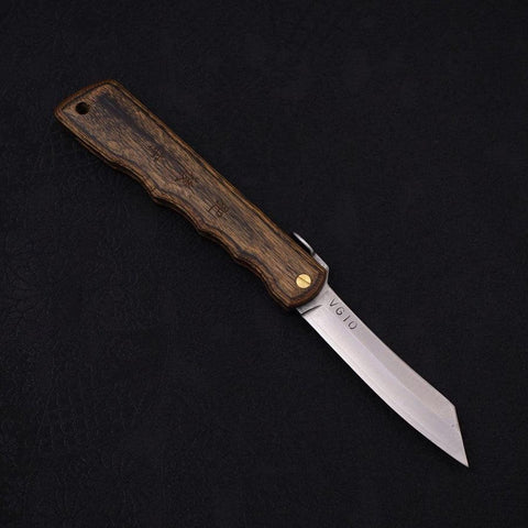 Higonokami VG-10 80mm Walnussholz-[Musashi]-[Japan-Küchenmesser]