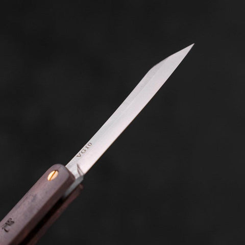 Higonokami VG-10 Persimonenholz 100mm-[Musashi]-[Japan-Küchenmesser]