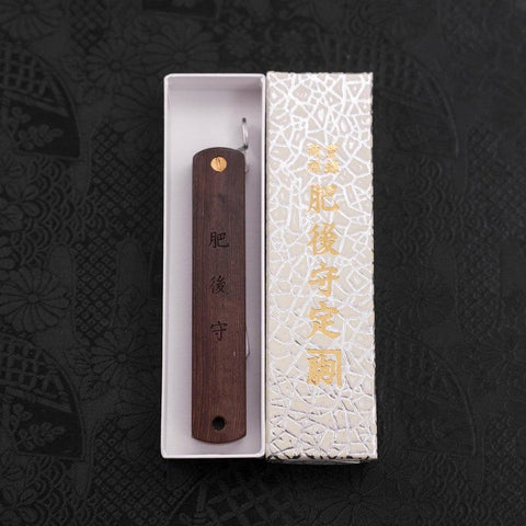 Higonokami VG-10 Persimonenholz 100mm-[Musashi]-[Japan-Küchenmesser]