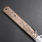 Higonokami VG-10 Spinne 90mm-[Musashi]-[Japan-Küchenmesser]