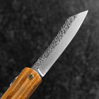Higonokami VG-10 Tsuchime Gelbes Natürliches Holz 100mm-[Musashi]-[Japan-Küchenmesser]