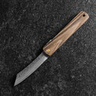 Higonokami VG-10 Tsuchime Natürliches Holz 100mm-[Musashi]-[Japan-Küchenmesser]