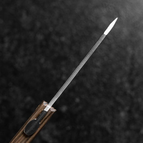 Higonokami VG-10 Tsuchime Natürliches Holz 100mm-[Musashi]-[Japan-Küchenmesser]