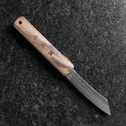 Higonokami VG-10 Tsuchime Natürliches Holz 100mm-[Musashi]-[Japan-Küchenmesser]