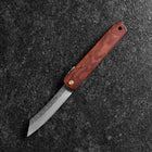 Higonokami VG-10 Tsuchime Rotes Natürliches Holz 100mm-[Musashi]-[Japan-Küchenmesser]
