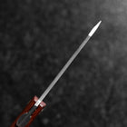 Higonokami VG-10 Tsuchime Rotes Natürliches Holz 100mm-[Musashi]-[Japan-Küchenmesser]