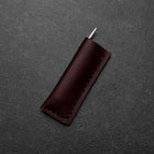 Higonokami VG-10 Zelkova Outdoor-Messer 60mm mit Lederscheide-[Musashi]-[Japan-Küchenmesser]