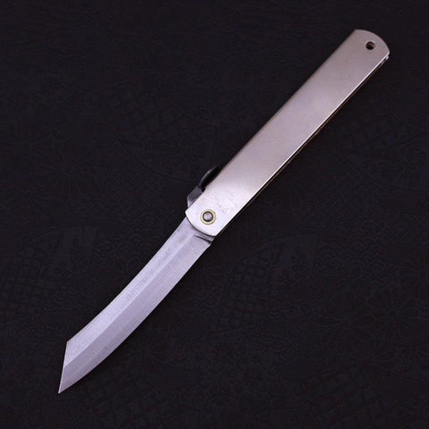 Higonokami Yasugi 120mm Silber-[Musashi]-[Japan-Küchenmesser]
