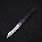 Higonokami Yasukihagane 90mm Schwarz-[Musashi]-[Japan-Küchenmesser]