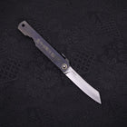 Higonokami Yasukihagane 90mm Schwarz-[Musashi]-[Japan-Küchenmesser]