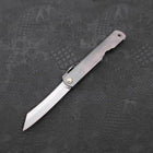 Higonokami Yasukihagane Schwarz 100mm-[Musashi]-[Japan-Küchenmesser]