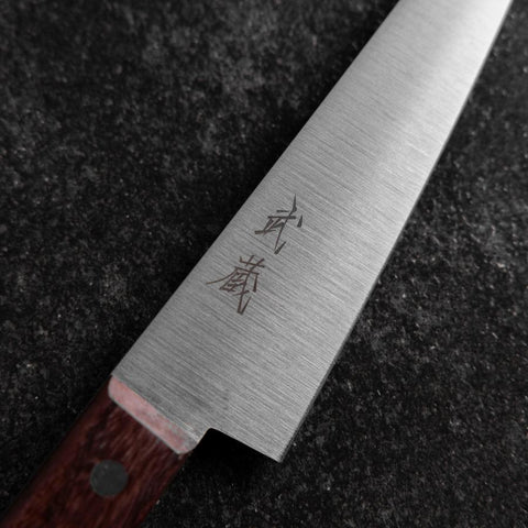 Honesuki Ausbeinmesser SLD Westlicher Brauner Griff 150mm-[Musashi]-[Japan-Küchenmesser]