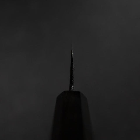 Honesuki Blue Steel #2 Kurouchi Ebenholz Griff 150mm-[Musashi]-[Japan-Küchenmesser]