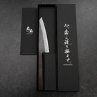 Honesuki Blue Steel #2 Kurouchi Ebenholz Griff 150mm-[Musashi]-[Japan-Küchenmesser]