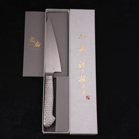 Honesuki Boning Knife AUS-8 Western Stainless Handle 150mm-[Musashi]-[Japanese-Kitchen-Knives]