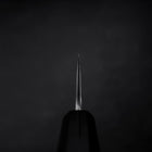 Honesuki SKD11 Nashiji Ebenholz Griff 150mm-[Musashi]-[Japan-Küchenmesser]
