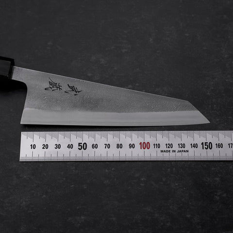 Honesuki SKD11 Nashiji Ebony Handle 150mm (5.9”)-[Musashi]-[Japan-Küchenmesser]