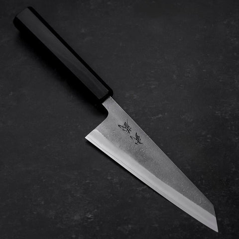Honesuki SKD11 Nashiji Ebony Handle 150mm (5.9”)-[Musashi]-[Japan-Küchenmesser]