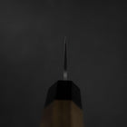 Honesuki Silver Steel #3 Bokashi Walnussholz Griff 170mm-[Musashi]-[Japan-Küchenmesser]