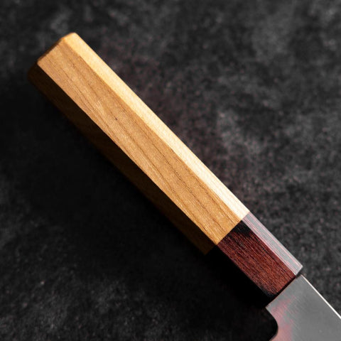 Honesuki Silver Steel #3 Kagami Zelkove Griff 180mm-[Musashi]-[Japan-Küchenmesser]