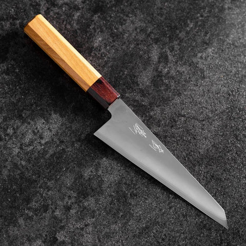 Honesuki Silver Steel #3 Kagami Zelkove Griff 180mm-[Musashi]-[Japan-Küchenmesser]