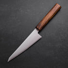 Honesuki Stainless Clad Blue Super Polished Sumi Urushi Handle 150mm (5.9”)-[Musashi]-[Japan-Küchenmesser]