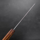 Honesuki Stainless Clad Blue Super Polished Sumi Urushi Handle 150mm (5.9”)-[Musashi]-[Japan-Küchenmesser]