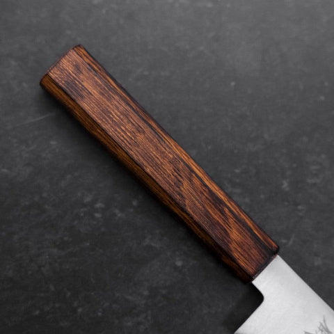 Honesuki Stainless Clad Blue Super Polished Sumi Urushi Handle 150mm (5.9”)-[Musashi]-[Japan-Küchenmesser]