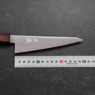 Honesuki Stainless Clad Blue Super Polished Sumi Urushi Handle 150mm (5.9”)-[Musashi]-[Japan-Küchenmesser]