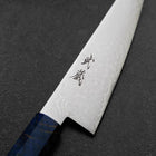 Honesuki VG-10 Damast Blauer Birkenholz Griff 150mm-[Musashi]-[Japan-Küchenmesser]