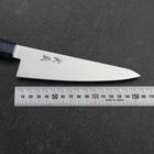 Honesuki VG-10 Damast Blauer Birkenholz Griff 150mm-[Musashi]-[Japan-Küchenmesser]