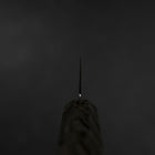 Honesuki VG-10 Damast Grauer Birkenholz Griff 150mm-[Musashi]-[Japan-Küchenmesser]