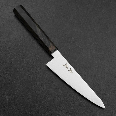 Honesuki VG-10 Damast Grauer Birkenholz Griff 150mm-[Musashi]-[Japan-Küchenmesser]
