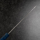 Honesuki VG-10 Tsuchime Damascus Blue Birch Handle 150mm (5.9”)-[Musashi]-[Japan-Küchenmesser]