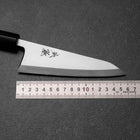 Honesuki White Steel #2 Kasumi Rosenholz Griff 150mm-[Musashi]-[Japan-Küchenmesser]