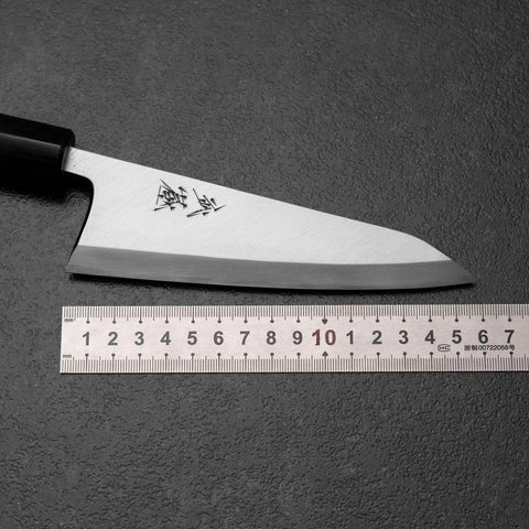 Honesuki White Steel #2 Kasumi Rosenholz Griff 150mm-[Musashi]-[Japan-Küchenmesser]