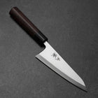 Honesuki White Steel #2 Kasumi Rosenholz Griff 150mm-[Musashi]-[Japan-Küchenmesser]