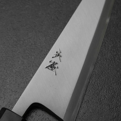 Honesuki White Steel #2 Kasumi Rosenholz Griff 180mm-[Musashi]-[Japan-Küchenmesser]