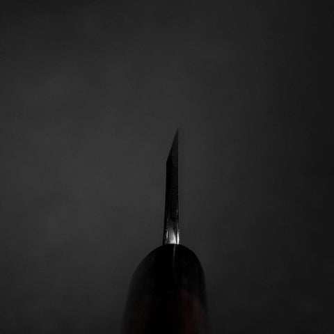 Honesuki White Steel #2 Kasumi Rosenholz Griff 180mm-[Musashi]-[Japan-Küchenmesser]