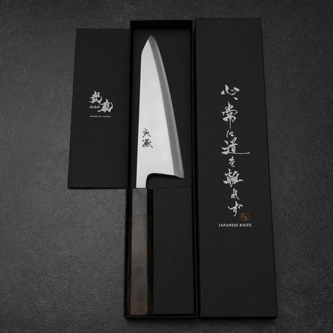 Honesuki White Steel #2 Kasumi Rosenholz Griff 180mm-[Musashi]-[Japan-Küchenmesser]