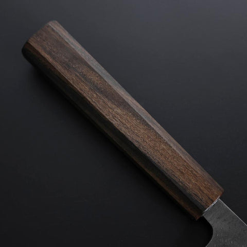 Honesuki White Steel #2 Kurouchi Nashiji Eschenholz Griff 150mm-[Musashi]-[Japan-Küchenmesser]