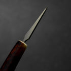 Ice Pick AUS-8 Hirschgeweih Griff 58mm mit Scheide aus Karinholz-[Musashi]-[Japan-Küchenmesser]