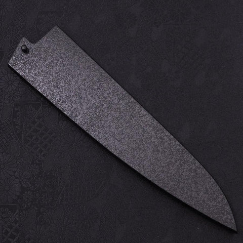 Ishime Saya Scheide Schwarz für Gyuto mit Pin, 210mm-[Musashi]-[Japan-Küchenmesser]