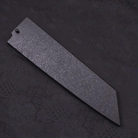 Ishime Saya Scheide Schwarz für Kiritsuke/Bunka mit Pin, 210mm-[Musashi]-[Japan-Küchenmesser]