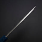 Kaisaki VG-10 Nashiji Blauer Urushi Griff 120mm-[Musashi]-[Japan-Küchenmesser]