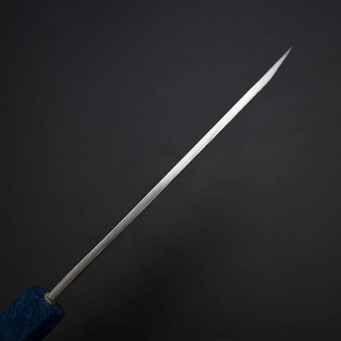 Kaisaki VG-10 Nashiji Blauer Urushi Griff 120mm-[Musashi]-[Japan-Küchenmesser]